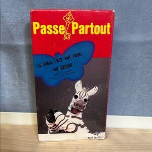 Passe-Partout by Tele-Quebec VHS sealed new 2 épisodes 60 minutes